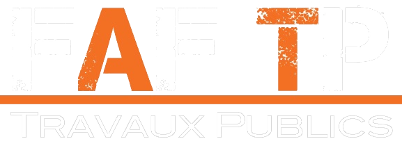 Logo FAF TP blanc/orange